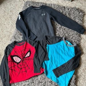 Boys long sleeve bundle size 6